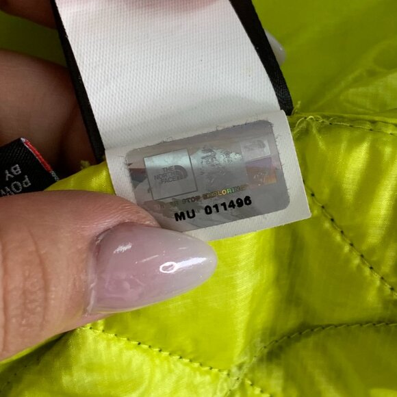 The North Face Women’s Teal Diamond Stitch Full Zip Hoodie Coat Jacket Size XS - Picture 12 of 13